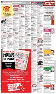 17.05.2020 Posta İstanbul Baskısı Seri İlanlar