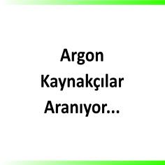 Argon kaynakçısı
